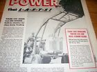 Vintage  Ji Case Co Advertising -430 Diesel  Tractor    Loader- 1961