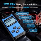 Digital 12v 24v Battery Load Tester Cranking Charging Automotive Diagnostic Tool