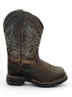 Brazos Bandero 2 0 Western Steel Toe Work Boots Womens Size 7 B Brown Leather