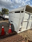1999 Circle J 2 Horse Slant Bumper Pull Trailer