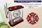 Firefighter Engrave Clock Award Fire Academy Graduation Gift Retirement Fireman