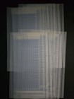 Brother Electroknit Mylar Pattern Card Packs Of 10 With Sketch Sheets