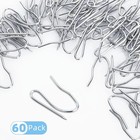 Drapery Hooks Pins For Curtains  1 2 Inch Stainless Steel Curtain Hooks  Pin-on