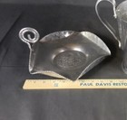 Vintage Hammered Aluminum Pentagonal Candy Dish