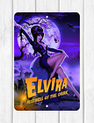 Elvira Mistress Of The Dark Design Custom 8 x12  Metal Wall Sign 