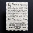 Poster Stamp   Usa   1915 San Felice Cigars Railroad Tobacciana Railroadiana