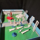 Vintage Louis Marx Toy Cape Kennedy Carry All Boot Camp Toy Action Playset  4625