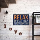 Funny Beer Garage Sign     Rustic 12x8 Inch Metal Wall Decor     Vintage Tin Sign