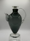 Blenko Glass 573 Charcoal Cocktail Pitcher Decanter  Wayne Husted Design