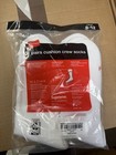 Supreme X Hanes Crew Socks - White  Pack Of 4  Size 6-12