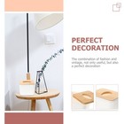 2 Pcs Wooden Cover Tissue Box Desktop Holder With Lid Square Paper