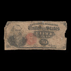 4th Issue 50c Fifty Cent Fractional Currency Note  contemporary Counterfeit   F
