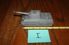 Vintage Marx Battleground Dark Gray German  351 Army Tank I - Mpc  Timmee