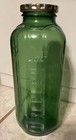 Vintage Green Water Juice Refrigerator Bottle With Lid