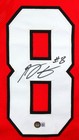 Aj Green Autographed Red College Style Jersey- Beckett W Hologram  black