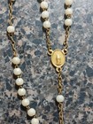 Vintage Jesus Virgin Mary Rosary 