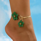 Boho Flower Anklet For Women Beach Foot Chain Summer Ankle Bracelet Jewelry Gift