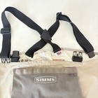 Simms Gore-tex Fishing Waders Overall Men   s Size L King Made In Usa Sock Sz 9-11
