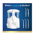 Waterpik Ultra Water Flosser With 10 Settings  5 Tips  Ada Accepted  White