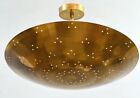 6 Light Elegant Perforered Ceiling Flushmount Light - Pendant Mid Century Modern