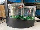 Betta Falls 2 Section Aquarium Fish Tank Quietflow Power Filtration Peliador
