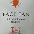Tantowel Self Anti Aging Towelettes 12 Ct Face Wipe Sun Kissed Glow