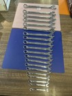 Lot Of 20 Craftsman Combination Wrenchs Metric Chrome Polished