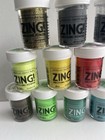 12 Zing Embossing Powder American Crafts Glitter Metallic Opaque Fluorescent Lot
