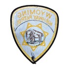 Wyoming Highway Patrol Police Department Collectible Shoulder Patch