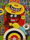Rare Old Vintage 1930s Wyandotte    sambo    Tin Toy Target Game     Black Americana
