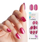 Kiss Impress Color Fx  Short Oval Press-on Nails  Pink  30 Pieces