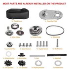 212cc Torque Converter Go Kart Clutch 3 4 Inch 10t 40 41   12t 35 Chain Predator