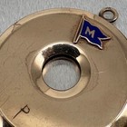 Antique Victorian Life Preserver Cigar Cutter Watch Fob Yacht Burgee Flag Gf