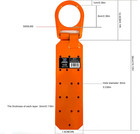 15-545 Reusable Roof Anchor Bracket - High Stength D-ring Roofing Anchor  Fall P