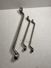 Vintage Offset Box End 3pc Wrench Set Chromium Vanadium Usa