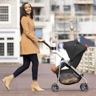 Reversible Lightweight Stroller One Hand Fold Travel System Adjustable Storage