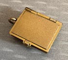 Vintage Jewish Hebrew Gold Filled Book Charm Locket Star Of David Mop 12k Gf
