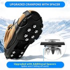 Winter Ice Cleats Crampons For Shoes Boots Anti-slip Snow Traction Spikes Grips