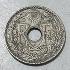 France          Ten  10  Centimes Coin 1936