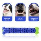 Pet Dog Chew Toys Rubber Bone Teeth Cleaning Chewers Oral Toothbrush