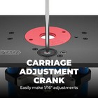 Kreg Prs5000 Precision Router Lift - Lift System - Durable Router Plate Insert