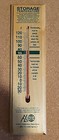 Vintage Wooden Wall Thermometer Drug Store Pharmacy Sample Compliance Dept