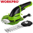 Workpro Cordless Grass Shear Shrubbery Trimmer 2-in-1 Hedge Shears grass Cutters