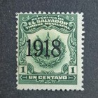 1918 El Salvador  Revenues Municipal Set Used