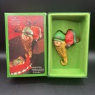 Vintage Elf Pixie Lot Of 3 Hallmark Inarco Knee Hugger Rubber Figurine Christmas