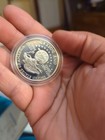 1991 S Proof Uso Silver Dollar Us Mint Commemorative  1 Coin With Box And Coa