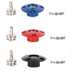 1 2 4pcs Cnc Fuel Filler Dot Magnetic Plug Magnetic Port For Rc Airplane Boat