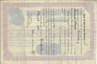 1890 Pennsylvania Schuylkill Water Company Stock Certificate Abn Pottsville