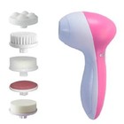 5 In 1 Deep Clean Face Skin Electric Facial Cleaner Care Brush Massager Scrubber