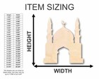 Unfinished Wood Silhouette - Craft- Up To 46  Diy 24    1 4 